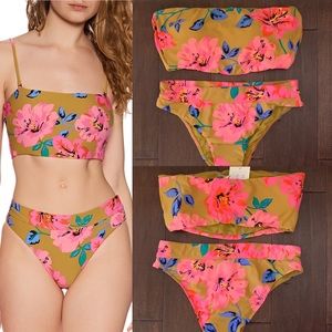 NWT Billabong Beach Bazaar Maui Bikini Set